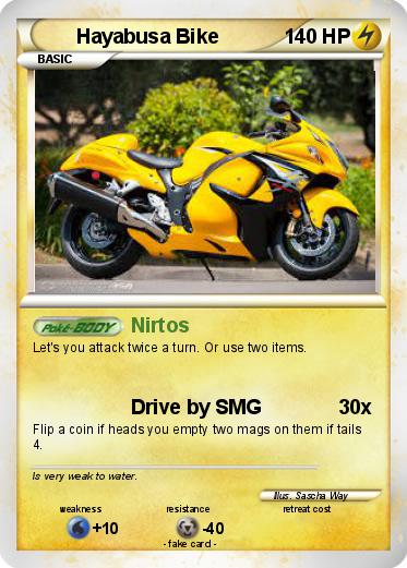 Pokemon Hayabusa Bike