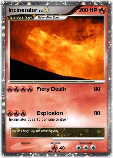 Pokemon Incinerator