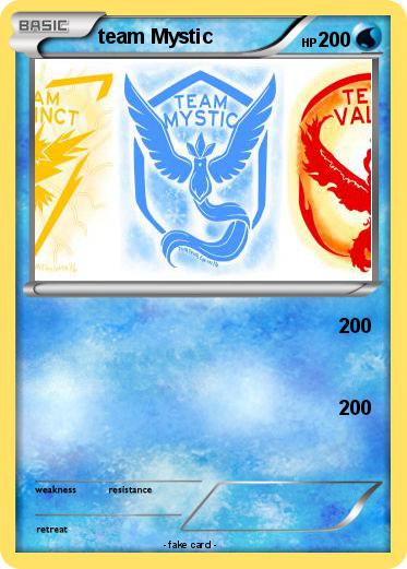 Pokemon team Mystic