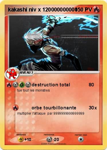 Pokemon kakashi niv x 120000000000