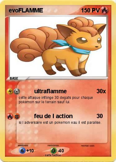 Pokemon evoFLAMME