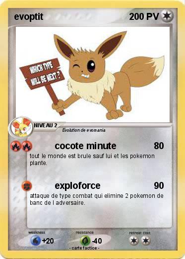 Pokemon evoptit