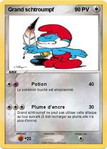 Pokemon Grand schtroumpf