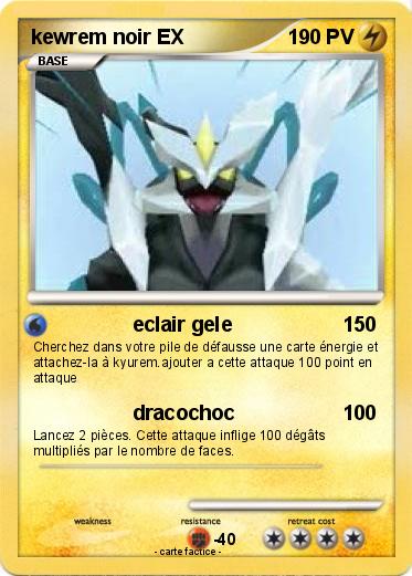 Pokemon kewrem noir EX