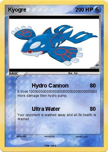 Pokemon Kyogre