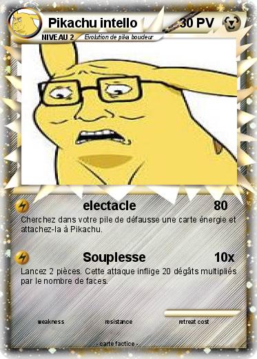 Pokemon Pikachu intello