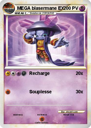 Pokemon MEGA blasermane EX