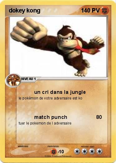 Pokemon dokey kong