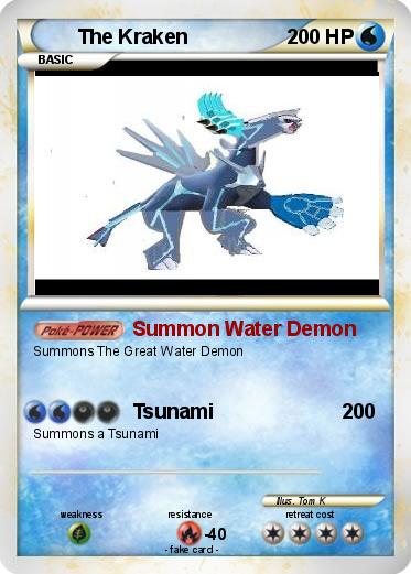 Pokemon The Kraken