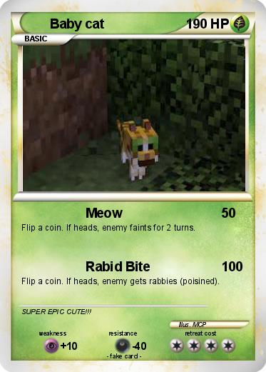 Pokemon Baby cat
