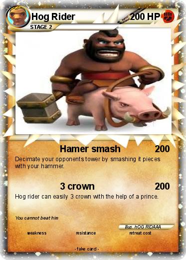 Pokemon Hog Rider