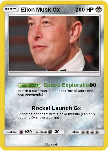 Pokemon Ellon Musk Gx