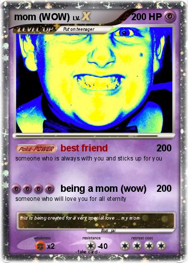 Pokemon mom (WOW)