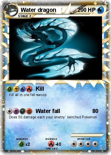 Pokemon Water dragon