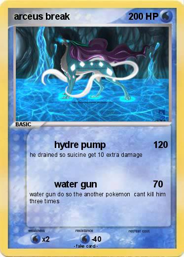 Pokemon arceus break