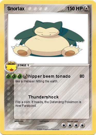 Pokemon Snorlax