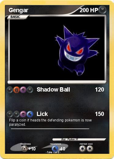 Pokemon Gengar