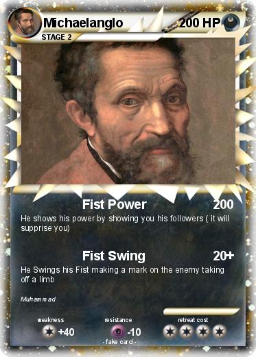 Pokemon Michaelanglo