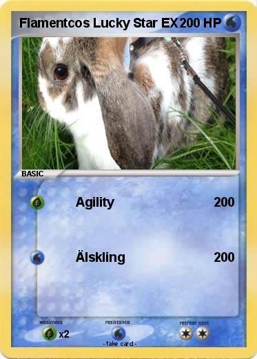 Pokemon Flamentcos Lucky Star EX