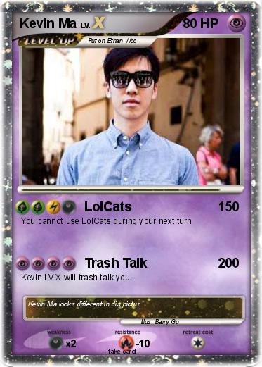 Pokemon Kevin Ma
