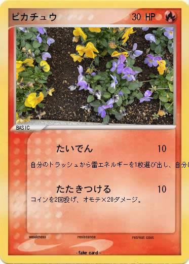 Pokemon ピカチュウ
