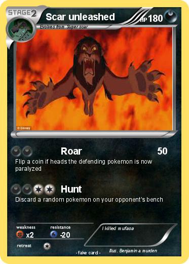 Pokemon Scar unleashed