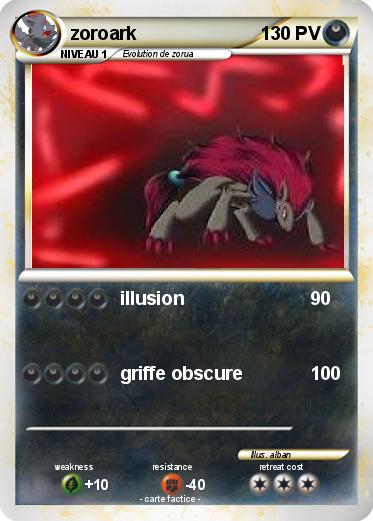 Pokemon zoroark