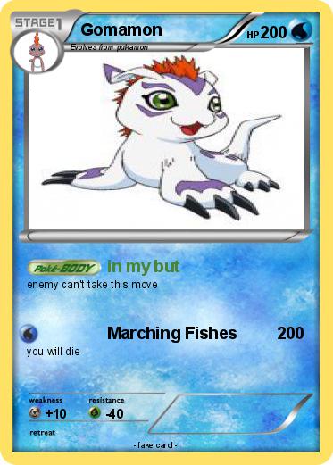 Pokemon Gomamon