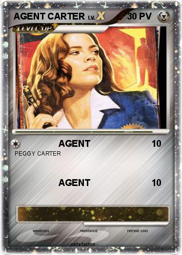 Pokemon AGENT CARTER