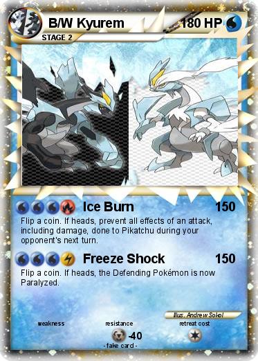 Pokemon B/W Kyurem