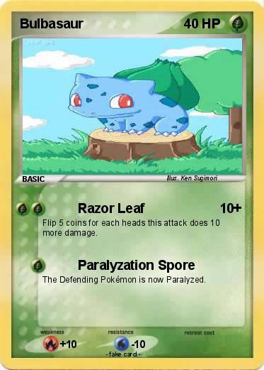 Pokemon Bulbasaur