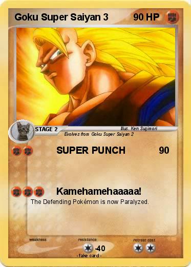 Pokemon Goku Super Saiyan 3