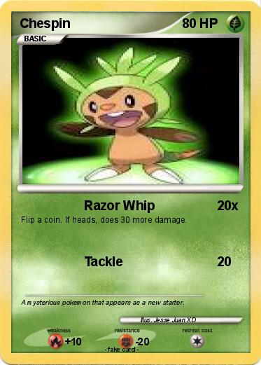 Pokemon Chespin