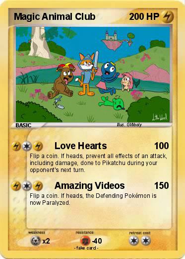Pokemon Magic Animal Club