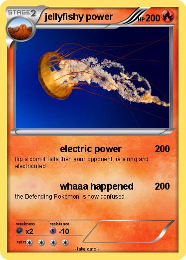 Pokemon jellyfishy power