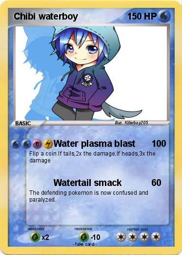 Pokemon Chibi waterboy