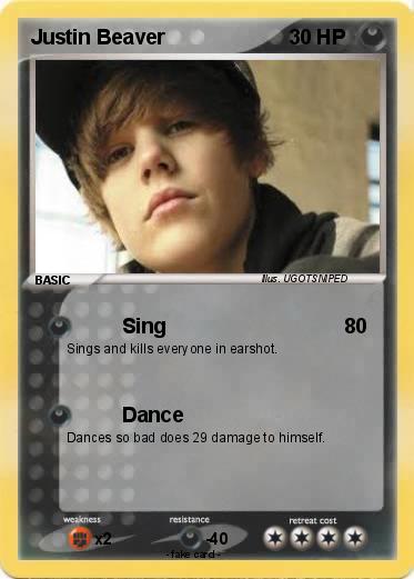 Pokemon Justin Beaver