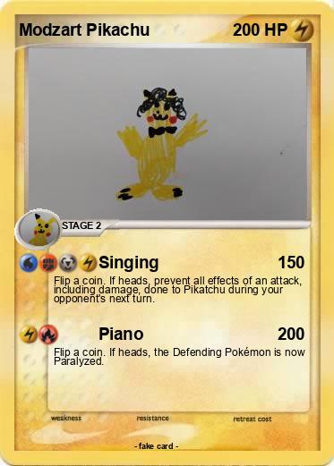 Pokemon Modzart Pikachu