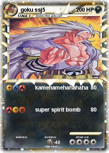 Pokemon goku ssj5