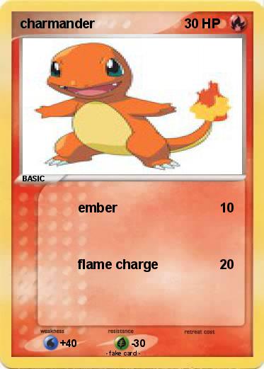 Pokemon charmander