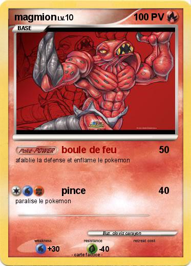 Pokemon magmion