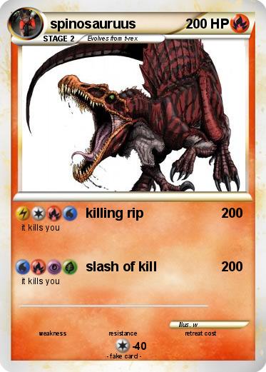 Pokemon spinosauruus