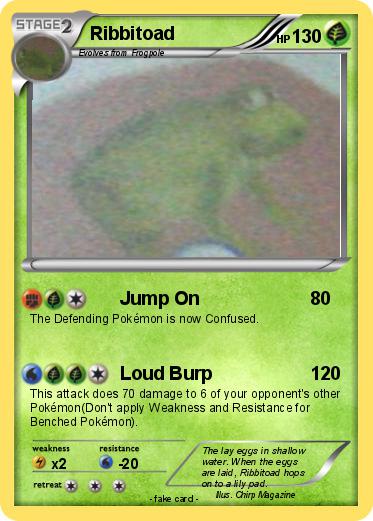 Pokemon Ribbitoad