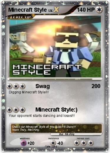 Pokemon Minecraft Style