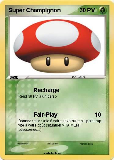Pokemon Super Champignon