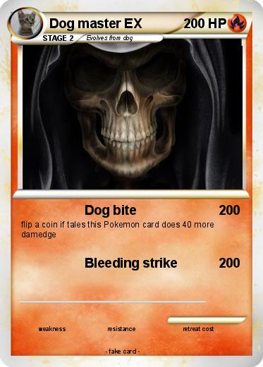 Pokemon Dog master EX