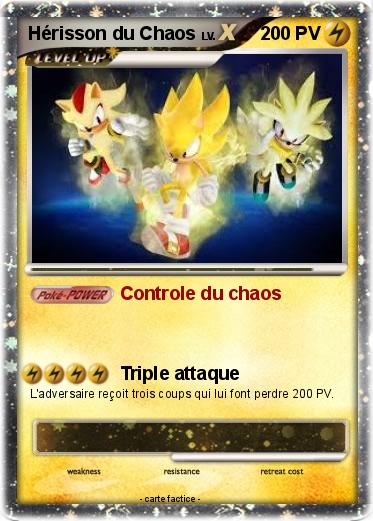 Pokemon Hérisson du Chaos