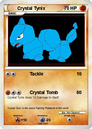 Pokemon Crystal Tynix