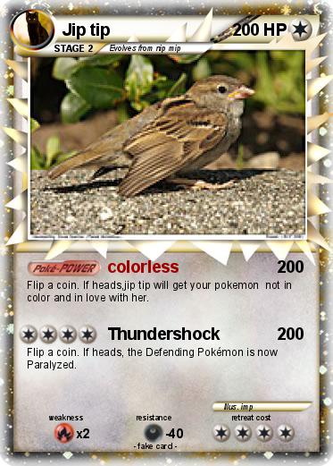 Pokemon Jip tip