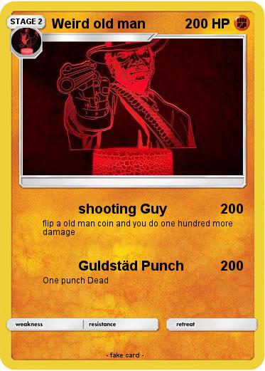 Pokemon Weird old man